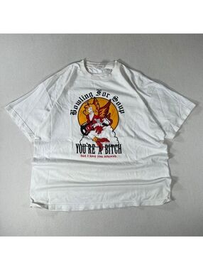 Vintage 90s Bowling For Soup B*tch Flame But Love You Tee